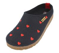 Haflinger - Women's Grizzly Cuoricini - Chaussons de chalet - EU 40 - jeans