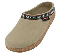 HAFLINGER Grizzly Franzl Sabot en feutre Chausson en feutre, sahara, 45 EU