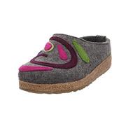 HAFLINGER Grizzly Jette 731067, Chaussons Mixte Adulte, Pointure:37 EU, La Couleur:Gris