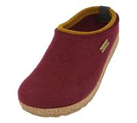 HAFLINGER Grizzly Kris 711056, Chaussons Mixte Adulte, Pointure:37 EU, La Couleur:Rouge
