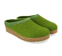HAFLINGER Grizzly Torben 713001, Chaussons Mixte Adulte, Pointure:40 EU, La Couleur:Vert