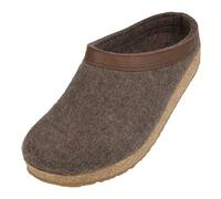HAFLINGER Grizzly Torben 713001, Chaussons Mixte Adulte, Pointure:43 EU, La Couleur:Marron