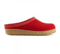 Haflinger Chaussons Grizzly Torben 713001 – Mixte Adulte – Rouge Pointure 38