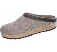 Haflinger Grizzly Torben Femme, Homme Chaussons en feutre de laine tourbe, lit de pied en liège et latex, 1929118/48