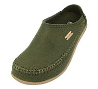 HAFLINGER Homme Blizzard Credo Chausson, Vert Sapin, 45 EU