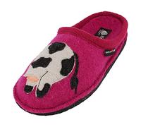 HAFLINGER Homme Flair Molly Chaussons Plats, Rose 22 Kadinal, 39 EU