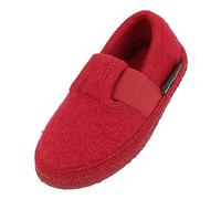 Haflinger Joschi, Chaussons montants, mixte enfant, Rouge, 25 EU