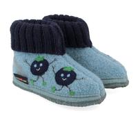 Haflinger - Kid's Hüttenschuh Blaubeere - Chaussons de chalet - EU 29 - powder blue
