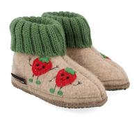 Haflinger - Kid's Hüttenschuh Erdbeere - Chaussons de chalet - EU 28 - paper melange