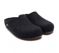 Haflinger Michl Grizzly, Chaussons mixte adulte, Gris (377 Graphit), 43