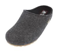 Haflinger Michl Grizzly, Chaussons mixte adulte, Gris (377 Graphit), 47
