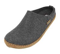 HAFLINGER Mixte Adulte Emils Choice Pantoffel Mule, Anthrazit, 43 EU