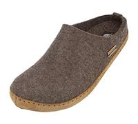 HAFLINGER Mixte Emil's Toffel Chausson, Marron chiné, 44 EU