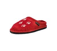 HAFLINGER Pantoufle rouge / blanc, Taille 45