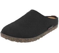 Haflinger Pantoufles Clog Manhattan 391001 en Feutre, Semelle en Caoutchouc