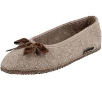 HAFLINGER Pantoufles pour Femmes Fiocco 623322, Pointure:39 EU, La Couleur:Beige