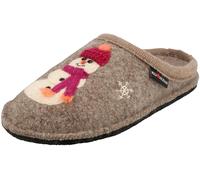 HAFLINGER Pantoufles pour Femmes Flair Olaf 315013, Pointure:38 EU, La Couleur:Beige