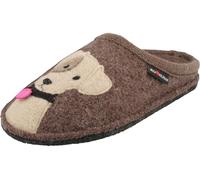 HAFLINGER Pantoufles pour Femmes Flair Rudi 313107, Pointure:40 EU, La Couleur:Marron