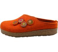 Haflinger Pantoufles pour femmes Grizzly Kanon 731023 , Taille:41 EU, Couleur:Rouge