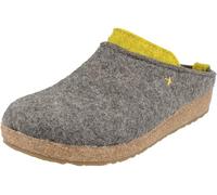 HAFLINGER Pantoufles pour Femmes Grizzly Speed 731099, Pointure:38 EU, La Couleur:Gris