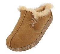 HAFLINGER Pantoufles pour Femmes Saskatchewan 711021, Pointure:39 EU, La Couleur:Beige