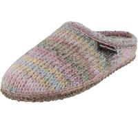 HAFLINGER Pantoufles pour Femmes Tricoté 612085, Pointure:38 EU, La Couleur:Multicolore