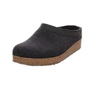 HAFLINGER Grizzly Torben 713001, Chaussons Mixte Adulte, Pointure:46 EU, La Couleur:Gris