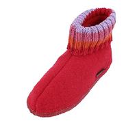 Haflinger Paul 631051, Chaussons mixte adulte - Rouge (Rouge-V.1), 40 EU