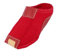 HAFLINGER Pocahontas 411001, Chaussons Mixte Adulte, Pointure:38 EU, La Couleur:Rouge