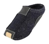 HAFLINGER Pocahontas 411001, Chaussons Mixte Adulte, Pointure:43 EU, La Couleur:Bleu