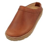 HAFLINGER Sabots en Cuir Unisexe pour Adultes Travel-Classic 818010, Pointure:37 EU, La Couleur:Multicolore