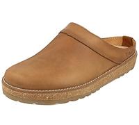 HAFLINGER Sabots en Cuir Unisexe pour Adultes Travel-Clog Neo 818070-0-2, Pointure:37 EU, La Couleur:Marron