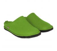 Haflinger Femme Pantoufle homme Feutre de laine Flair Soft 311010, Taille:38 EU, Couleur:Vert