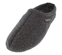 Haflinger Walktoffel Alaska, Chaussons Mules, mixte adulte, Gris, 43 EU