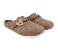 Haflinger - Women's Everest Coeur - Chaussons de chalet - EU 38 - peat