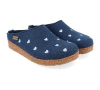 Haflinger - Women's Grizzly Cuoricini - Chaussons de chalet - EU 38 - jeans