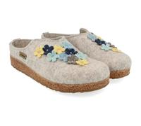 Haflinger - Women's Grizzly Flores - Chaussons de chalet - EU 39 - stone grey melange