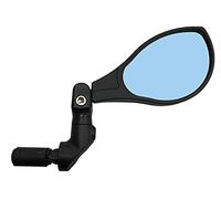 Hafny NEW Bar End Bike Mirror, HD Automotive Grade Glass Lens, Large Surface, Shatterproof, Multi-Angle Adjustable, E-Bike Mirrors, HF-M902-FR08