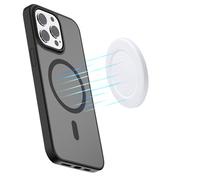 HAFOKO 2.2” Miroir Selfie Magnétique pour Caméra Arrière Compatible avec iPhone 17 16 15 14 13 12 Pro Max Miroir Magnétique Rond Et Mince De Téléphone Cellulaire Convexe pour Smartphones Vlog-Blanc