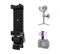 HAFOKO Aluminium Alliage Téléphone Trépied Monter avec Froid Chaussure Monter & Otan Serrer Compatible avec DJI RS4/RS4 Pro/RS3/RS3 Pro/RS3 Mini/RS2/RSC2 Stabilisateur Gimbal