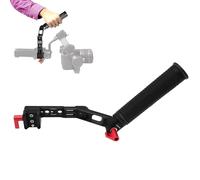 HAFOKO RS4 Poignée RS3 Poignée Ajustable Fronde Extension Aluminium AlliagePoignée Monter avec OTAN Serrer Compatible pour DJI RS4/ RS4 Pro/Ronin RS3 Mini/RS3/RS3 Pro/RS 2/RSC2 Cardan Stabilisateur