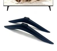 HAFREILY Pieds de table TV pour TV Hisense 65 127-85 pouces avec kit de vis | Paire de pieds TV de 29 cm avec kit d'installation, sans perçage, offrant un support de table stable pour téléviseurs Hisense