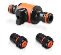 HAFRILY Gardena Lot de 3 robinets de régulation 3/4" pour raccord rapide de tuyau