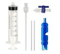 HAFRILY Joint d'étanchéité de pneu 60ml seringue tublée pour réparation de pneus de vélo et de pneus sous vide, injecteur d'étanchéité tubeless, outil de démontage de noyau de valve