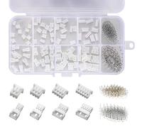 HAFRILY Lot de 360 connecteurs MX 1,25 mm 2/3/4/5 broches Dupont, connecteurs Pitch MX 1,25 mm, pour différents modèles de commandes de vol, voitures de course