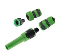 HAFRILY Lot de 4 embouts pour tuyau d'arrosage Gardena 1/2" avec raccord de tuyau pour raccord à fermeture rapide pour lance d'eau, buse tuyau d'arrosage pour lavage de voiture, arrosage du jardin