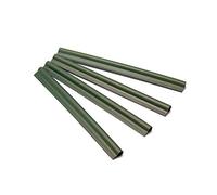 HaGa® Bande de finition 50 pièces - Bande de finition pour bandes occultantes en PE de couleur vert - Clips de fixation