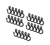 HaGa® Crochets pour tuyau - Lot de 25 clips de suspension pour tuyau de goutte-à-goutte - Ø 16 mm Clip de tuyau Support de tuyau