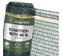 HaGa® Filet de Protection Solaire 40% 2m Largeur (au mètre)