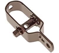 HaGa® Lot de 10 tendeurs de fil de clôture - 100 mm x 28 mm x 20 mm - Marron